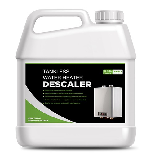 Tankless water heater descaler - tankless,