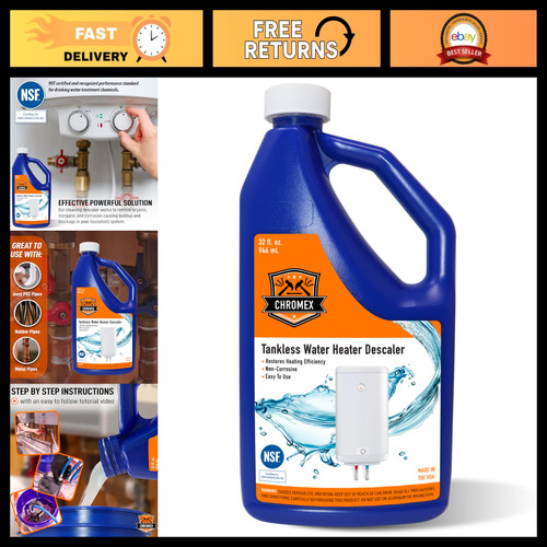 Tankless water heater - water,