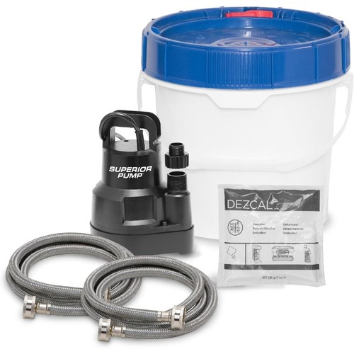 Tankless water heater - water, descaler