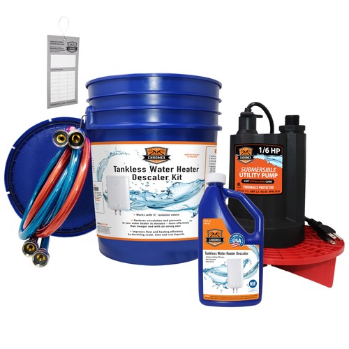 Tankless water heater flush - tankless,