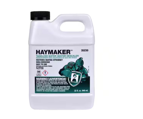 Haymaker tankless water heater - water,