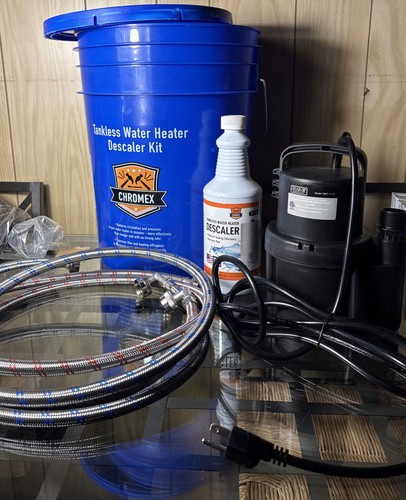 Tankless water heater descaler - tankless,
