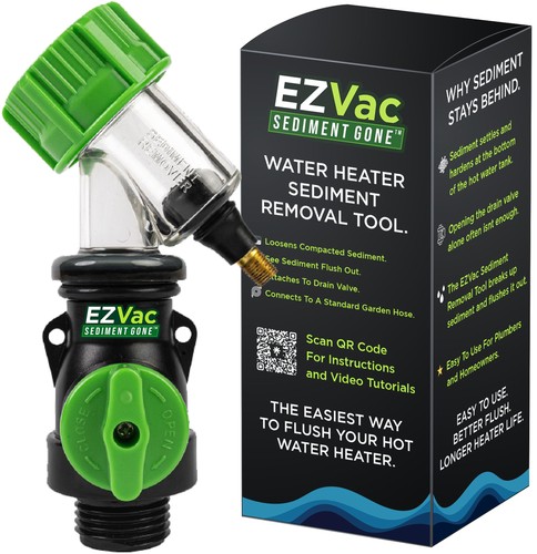 Water heater sediment removal - water,